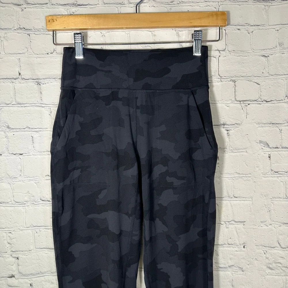 Lululemon Align Jogger 28 Heritage 365 Camo Deep Coal Multi Size 4 LW5DNCS